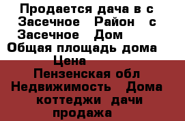 Продается дача в с. Засечное › Район ­ с. Засечное › Дом ­ 251 › Общая площадь дома ­ 36 › Цена ­ 170 000 - Пензенская обл. Недвижимость » Дома, коттеджи, дачи продажа   